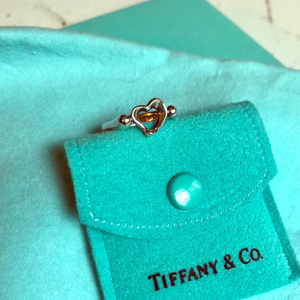 Tiffany & Co. Elsa Peretti Open Heart Ring